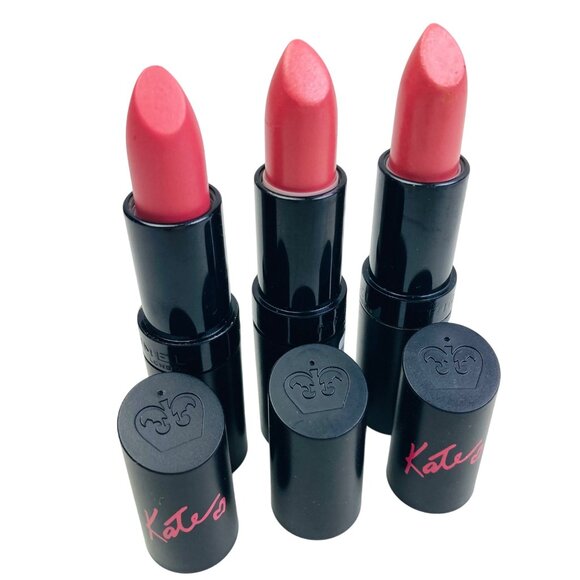 Rimmel London Lasting Finish By Kate Moss No. 17 Lipstick - 3 Pack New *Flawed - Picture 1 of 2